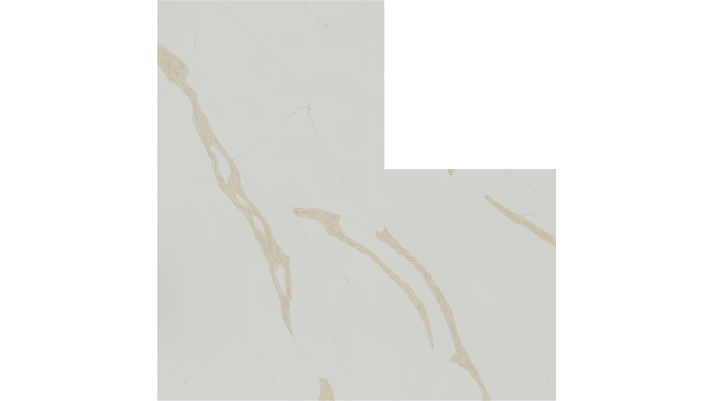 Calacatta Leon Gold QUARTZ — item #8184-1