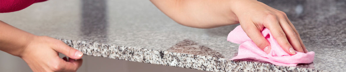 Granite countertop cleaning and maintenance