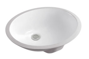 Ezra white white oval sink