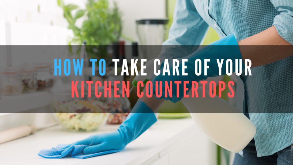 ho to clean your countertop properly
