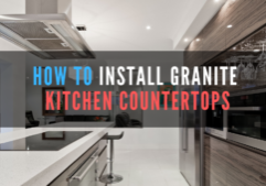 installing kitchen granite countertops